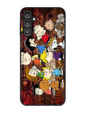 Peanuts In Background Wood Art Samsung Galaxy A14 5G Case