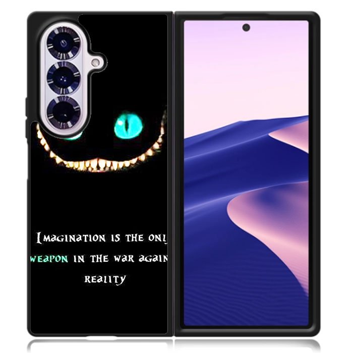 Alice In Wonderland We Are All Mad Here Samsung Galaxy Z Fold 7 Case OV0230