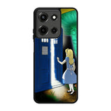 Alice Wonderland On Tardis Motorola Moto G 5G 2025 Case OV6713