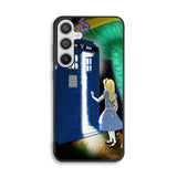 Alice Wonderland On Tardis Samsung Galaxy A26 Case OV2205