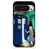Alice Wonderland On Tardis Google Pixel 9 | Pixel 9 Pro Case