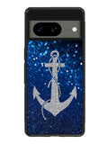 Blue Glitters Anchor Google Pixel 8A Case QC0234