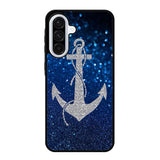 Blue Glitters Anchor Samsung Galaxy A26 5G Case OV0234