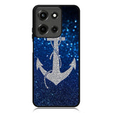 Blue Glitters Anchor Motorola Moto G 5G 2025 Case OV0234