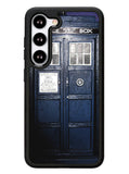 Dark Blue Tardis Doctor Who Toy Samsung Galaxy S23 5G Case