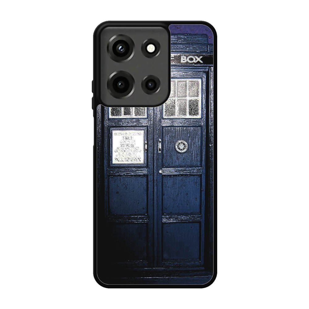 Dark Blue Tardis Doctor Who Toy Motorola Moto G 5G 2025 Case OV5148