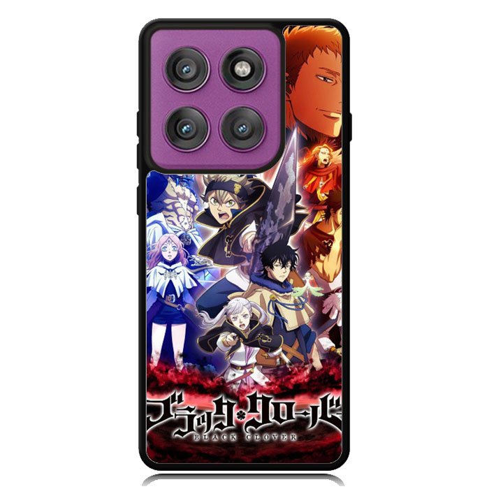 Black Clover Anime Motorola Moto Edge 2025 | Moto Edge 60 Fusion | Moto Edge 60 Pro Case OV0239