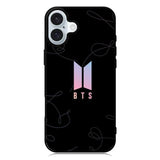 BTS Logo TEAR COMEBACK iPhone 16 Case QC0241