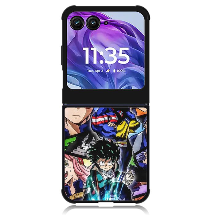 My Hero Academia Anime Poster Motorola Moto Razr Plus 2024 , Moto Razr+ 2024 Case OV0244