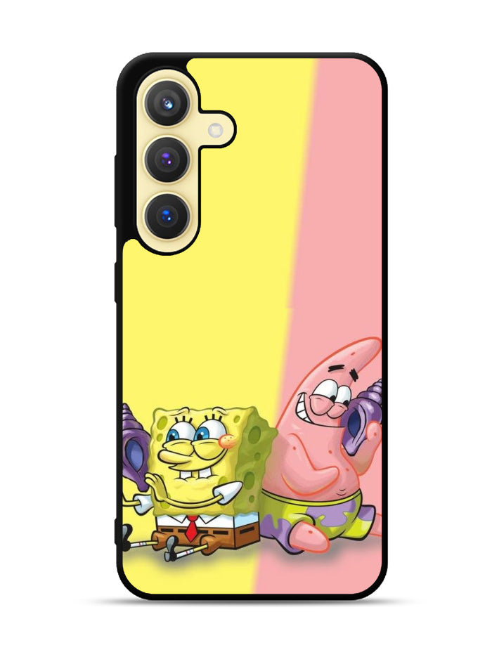 Spongebob and Patric Samsung Galaxy S24 Plus 5G , Samsung Galaxy S24+ 5G Case OV0246
