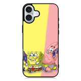 Spongebob and Patric iPhone 16 Case QC0246