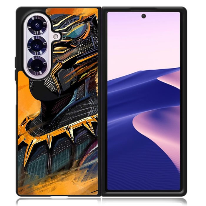 Black Panther Samsung Galaxy Z Fold 7 Case OV0256