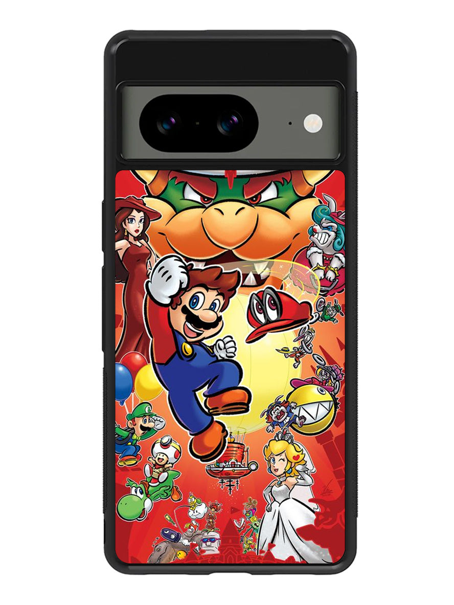 Super Mario Odyssey Google Pixel 8A Case QC0258