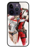 Harley Quinn Deadpool 1st iPhone 14 Pro Case