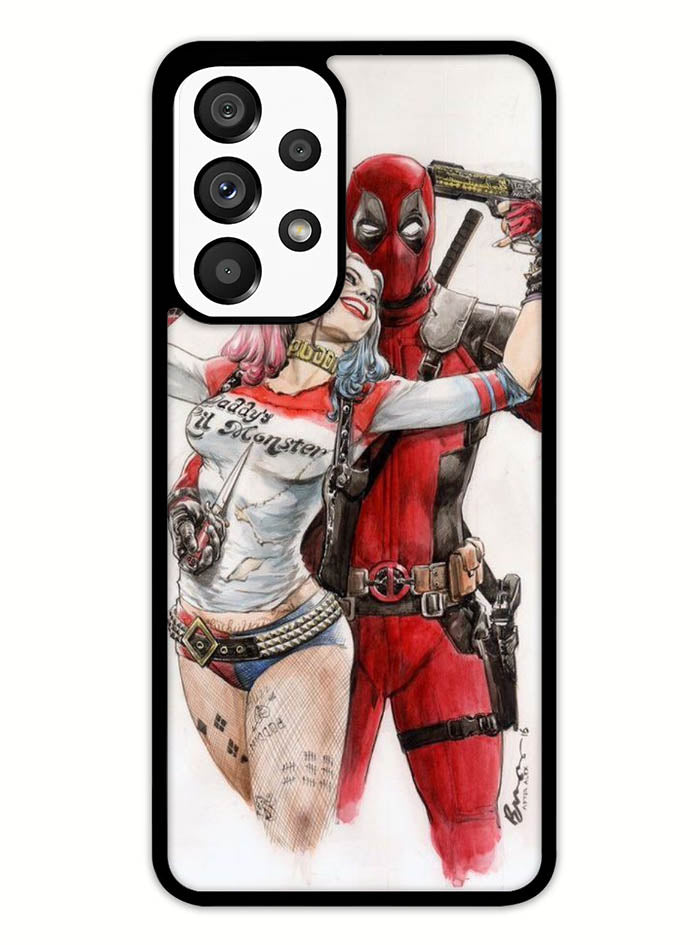 Harley Quinn Deadpool 1st Samsung Galaxy A53 5G Case