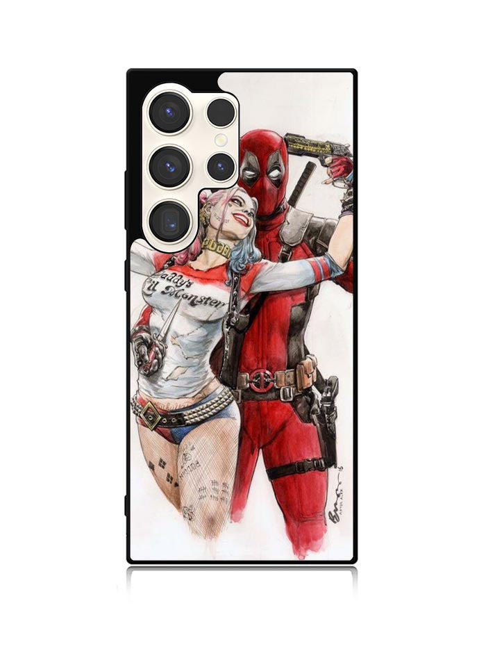 Harley Quinn Deadpool 1st Samsung Galaxy S24 Ultra 5G Case