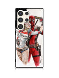 Harley Quinn Deadpool 1st Samsung Galaxy S24 Ultra 5G Case