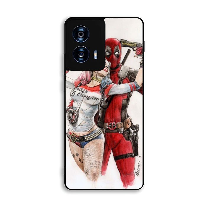 Harley Quinn Deadpool 1st Motorola Moto G Power 5G 2024 Case OV1520