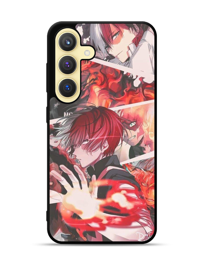 Shoto Todoroki BNHA Samsung Galaxy S24 Plus 5G , Samsung Galaxy S24+ 5G Case OV0262