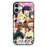 My hero academia iPhone 16 Case QC0279