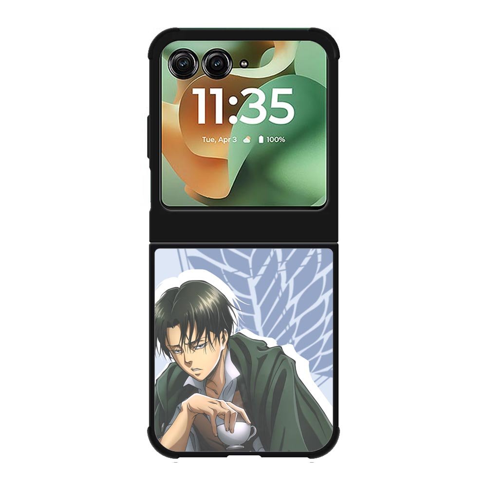 Levi Ackerman AOT Motorola Moto RAZR 2025 Case OV0297