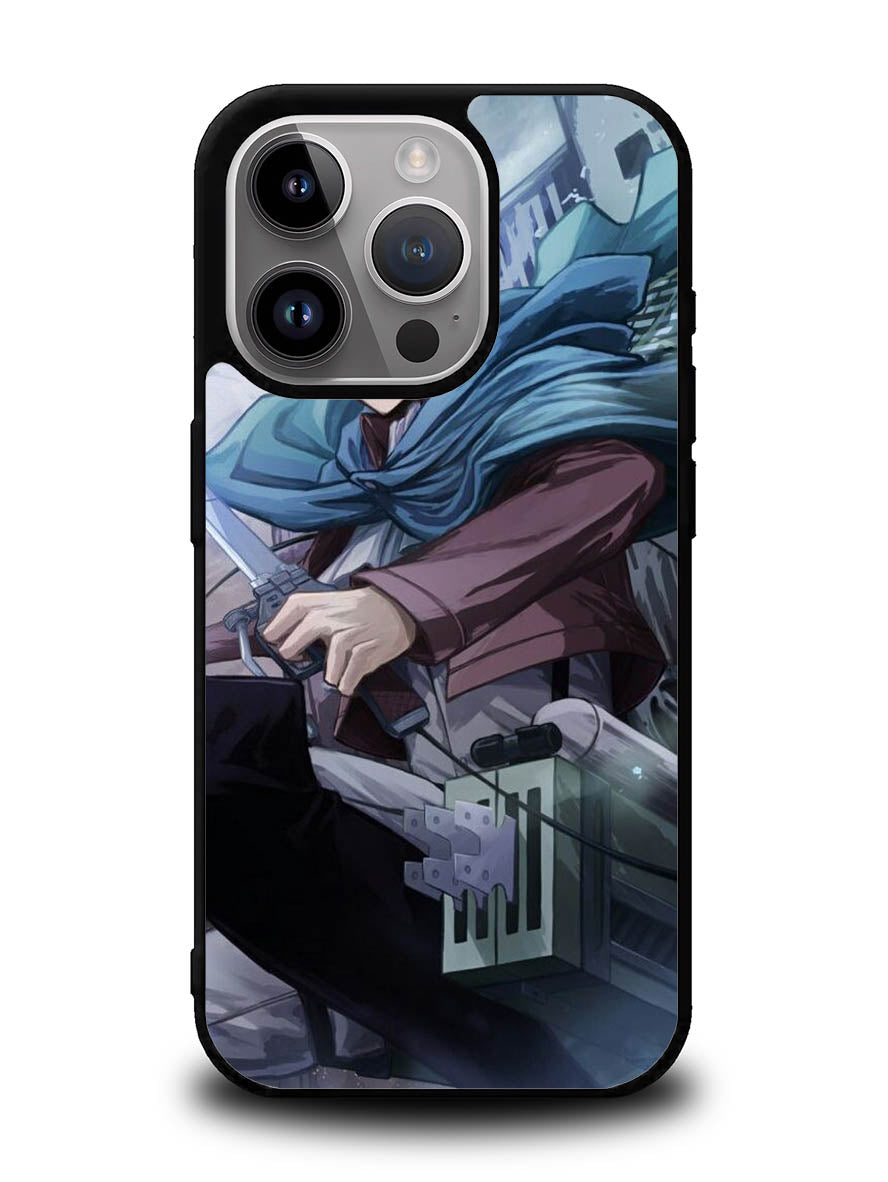 Attack On Titan Levi iPhone 14 Pro Case QC0299