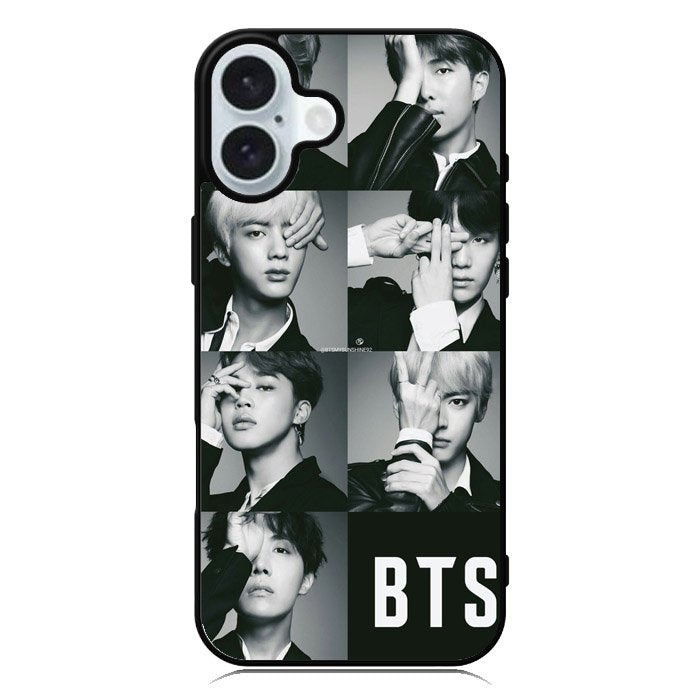 BTS Reactioneaza iPhone 16 Plus Case QC0305
