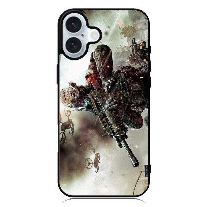 Play Hard Call of Duty iPhone 16 Plus Case QC0308