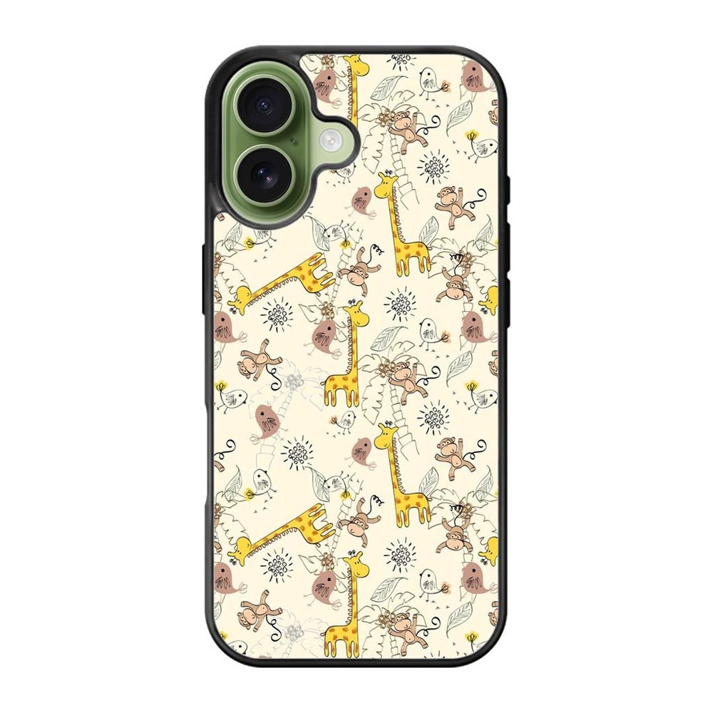 Friends of monkeys and giraffes iPhone 17 Case QC0336