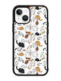 Adorable cat iPhone 14 Plus Case QC0337
