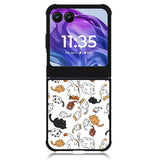 Adorable cat Motorola Moto Razr Plus 2024 , Moto Razr+ 2024 Case OV0337