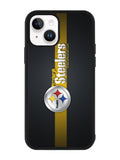 Pittsburgh Steelers Carbon Metal iPhone 14 Case QC0341