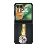 Pittsburgh Steelers Carbon Metal Motorola Moto RAZR 2025 Case OV0341