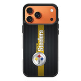 Pittsburgh Steelers Carbon Metal iPhone 17 Pro Max Case OV0341