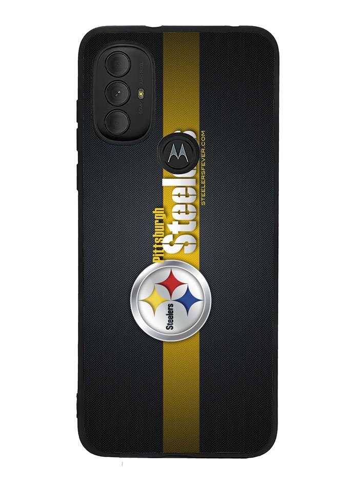 Pittsburgh Steelers Carbon Metal Motorola Moto G Pure 2021 , Moto G Power 2022 Case OV0341