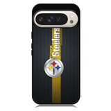 Pittsburgh Steelers Carbon Metal Google Pixel 10 | Google Pixel 10 Pro Case OV0341