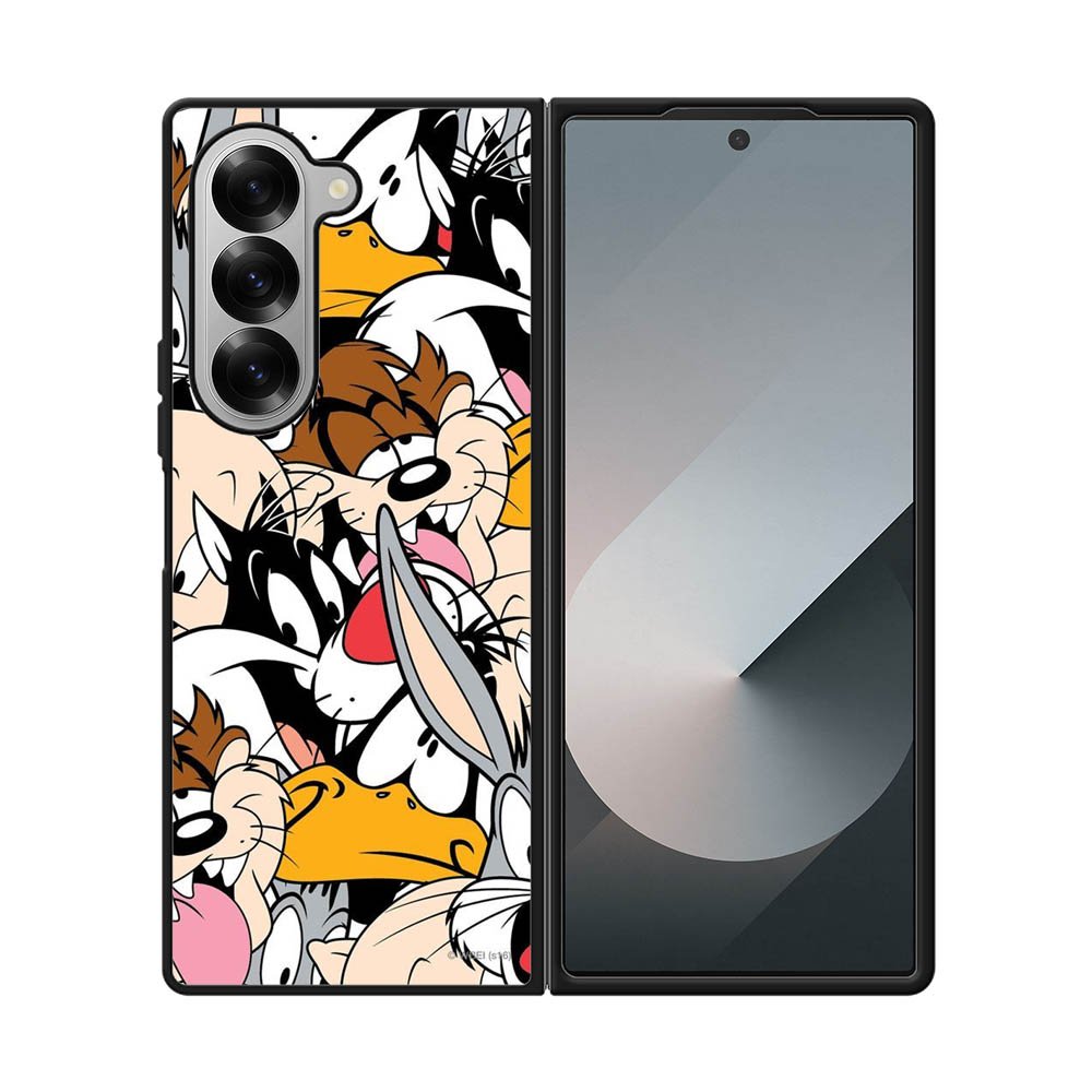 Looney Tunes Character Samsung Galaxy Z Fold 7 5G Case QC0344