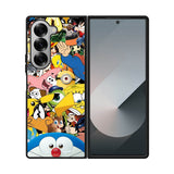 Cartoon All Character Samsung Galaxy Z Fold 7 5G Case OV0346