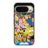 Cartoon All Character Google Pixel 10 Pro XL Case OV0346