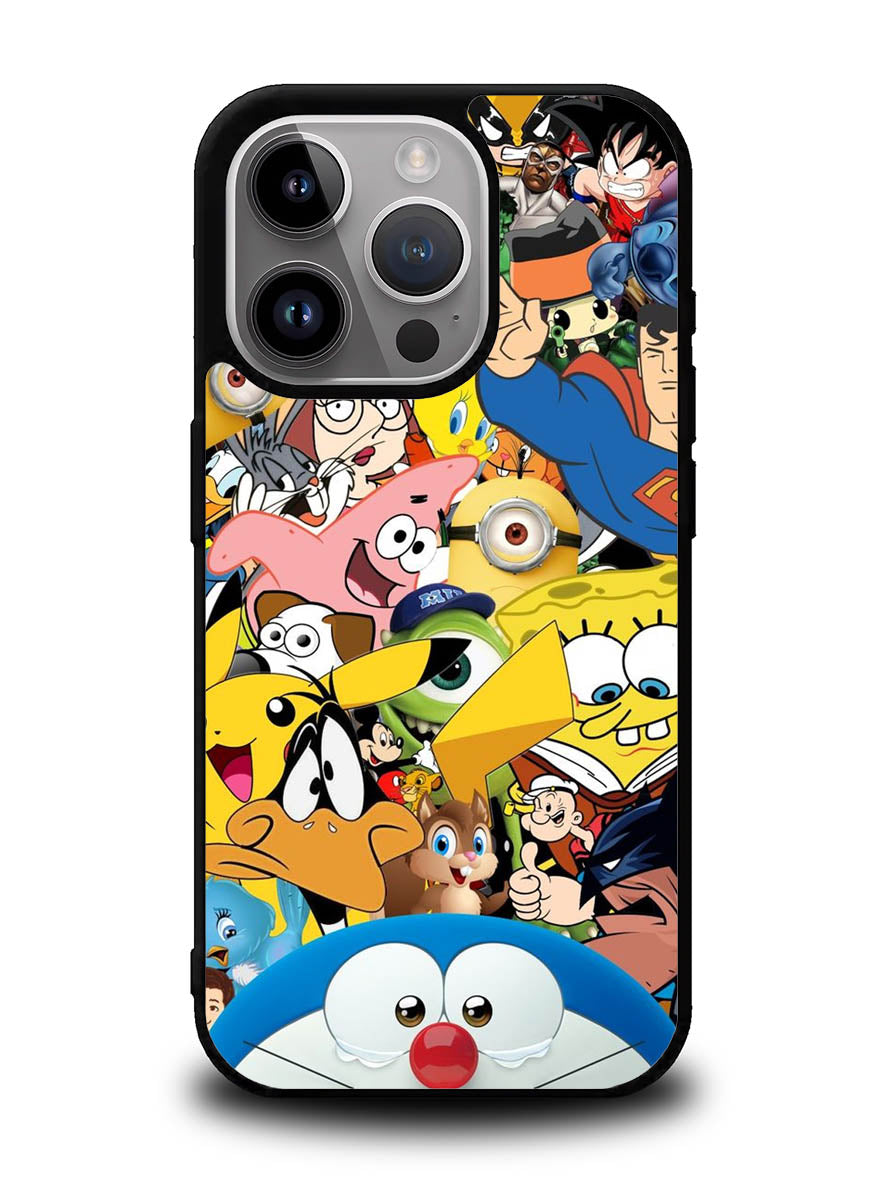 Cartoon All Character iPhone 15 Pro Max Case OV0346