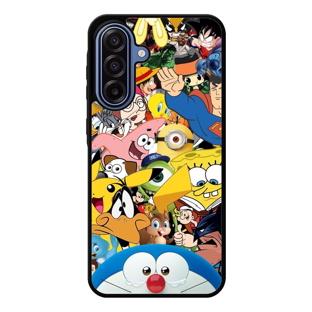 Cartoon All Character Samsung Galaxy A17 Case OV0346