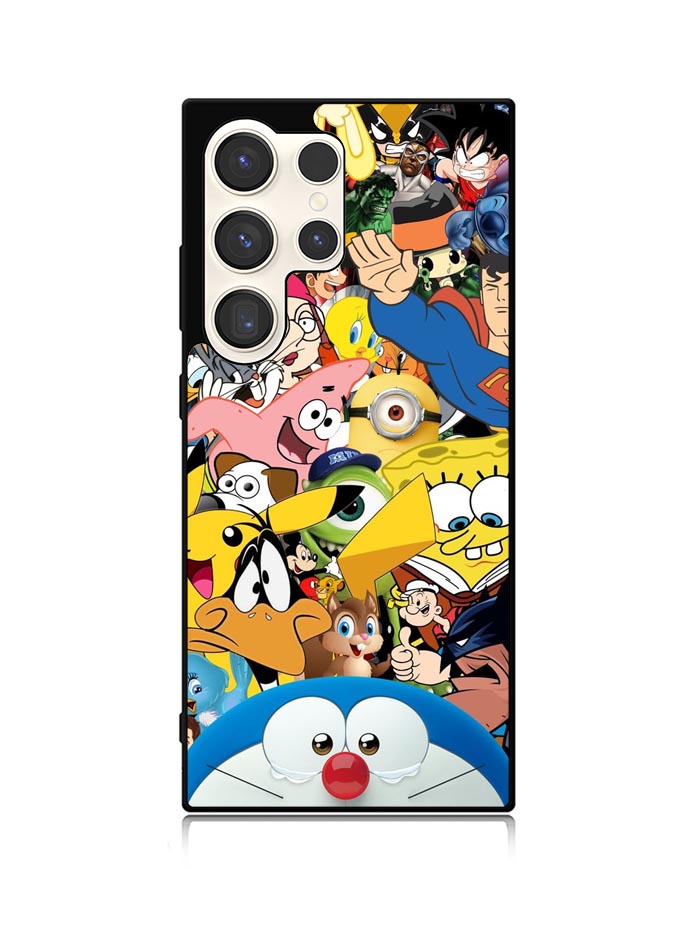 Cartoon All Character Samsung Galaxy S25 Ultra 5G Case QC0346