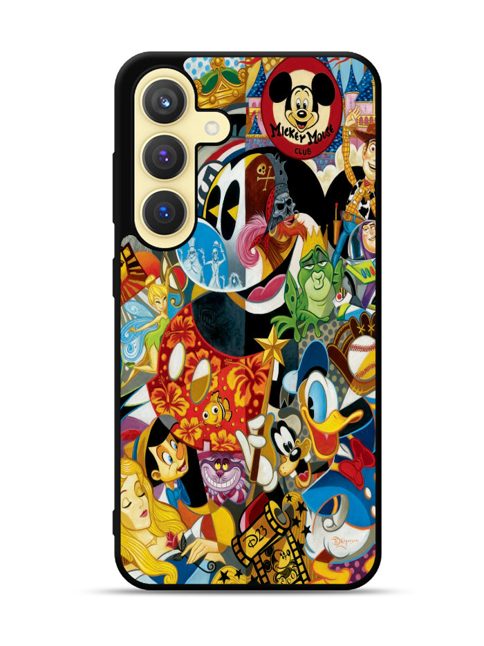 Disney Mickey Mouse Collage Samsung Galaxy S24 Plus 5G , Samsung Galaxy S24+ 5G Case OV0360
