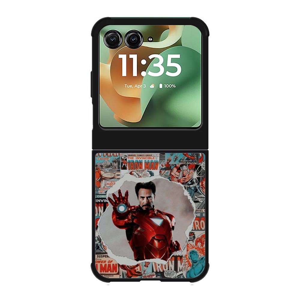 Marvel Iron Man Motorola Moto RAZR 2025 Case OV5539
