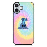 Stitch Tie Dye iPhone 16 Case QC0368