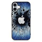 Flower petals glitter iPhone 16 Plus Case QC0370