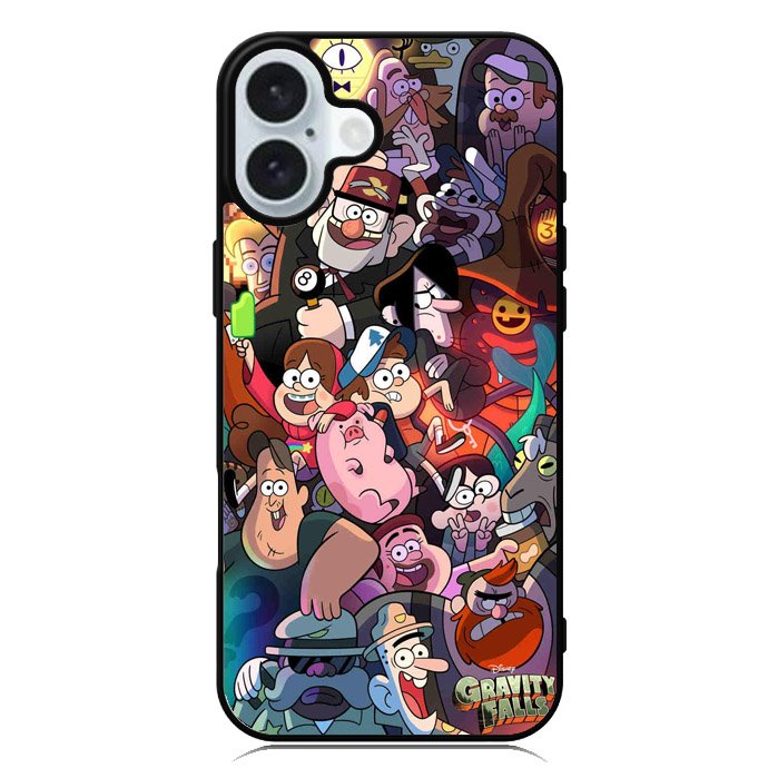 Gravity Falls iPhone 16 Plus Case QC0377