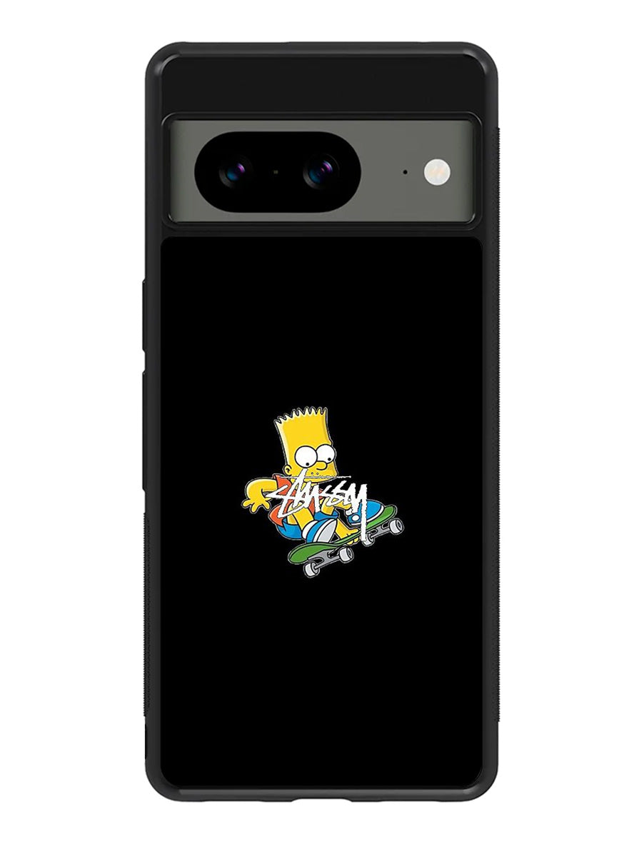 Simpson Stussy Google Pixel 8A Case QC5341