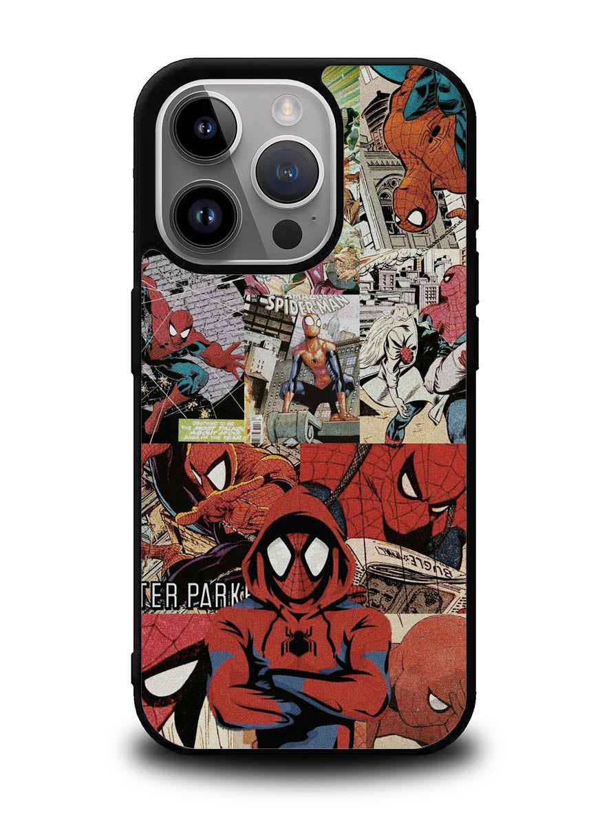 Spiderman Collage 2nd iPhone 15 Pro Case