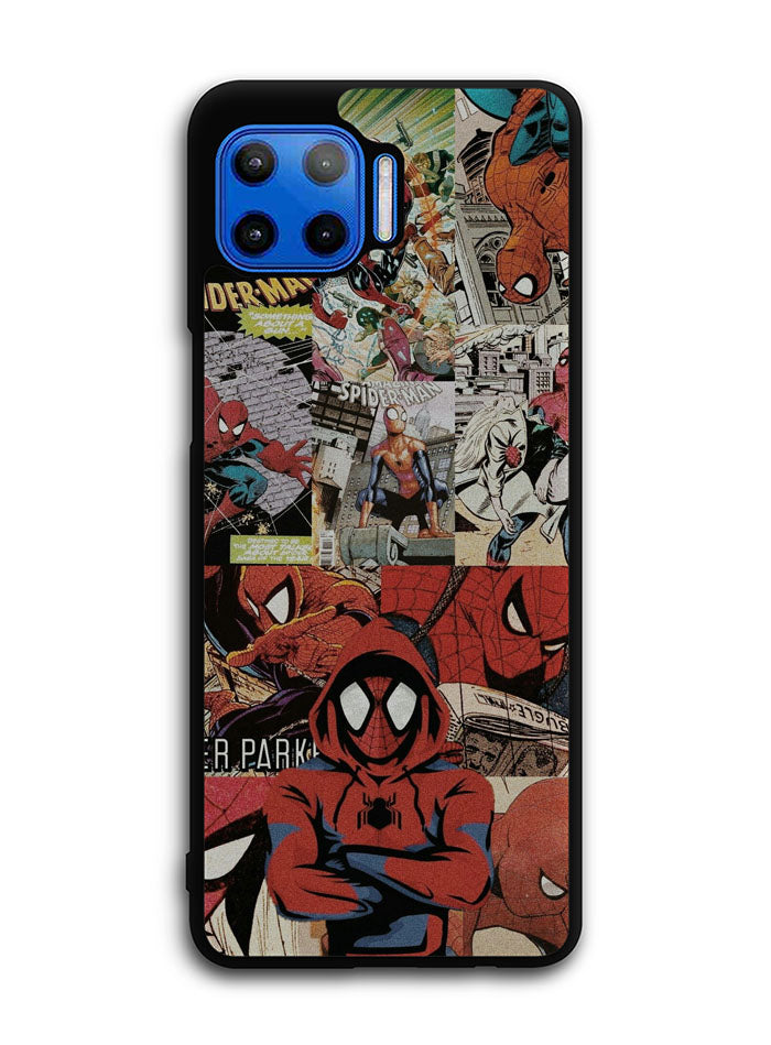 Spiderman Collage 2nd Motorola Moto One 5G Case , Moto One 5G UW Case , Moto G 5G Plus Case